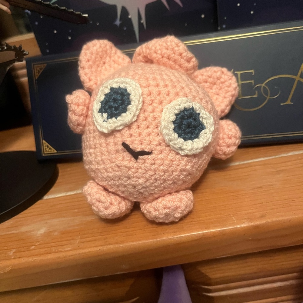 Handmade crochet pokemon plush
